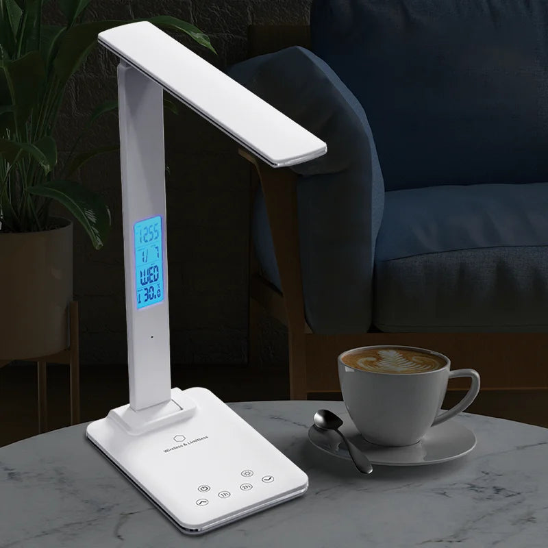 SmartLight Klok Drie-in-één Lamp - Multifunctionele Verlichting voor Thuis en Kantoor